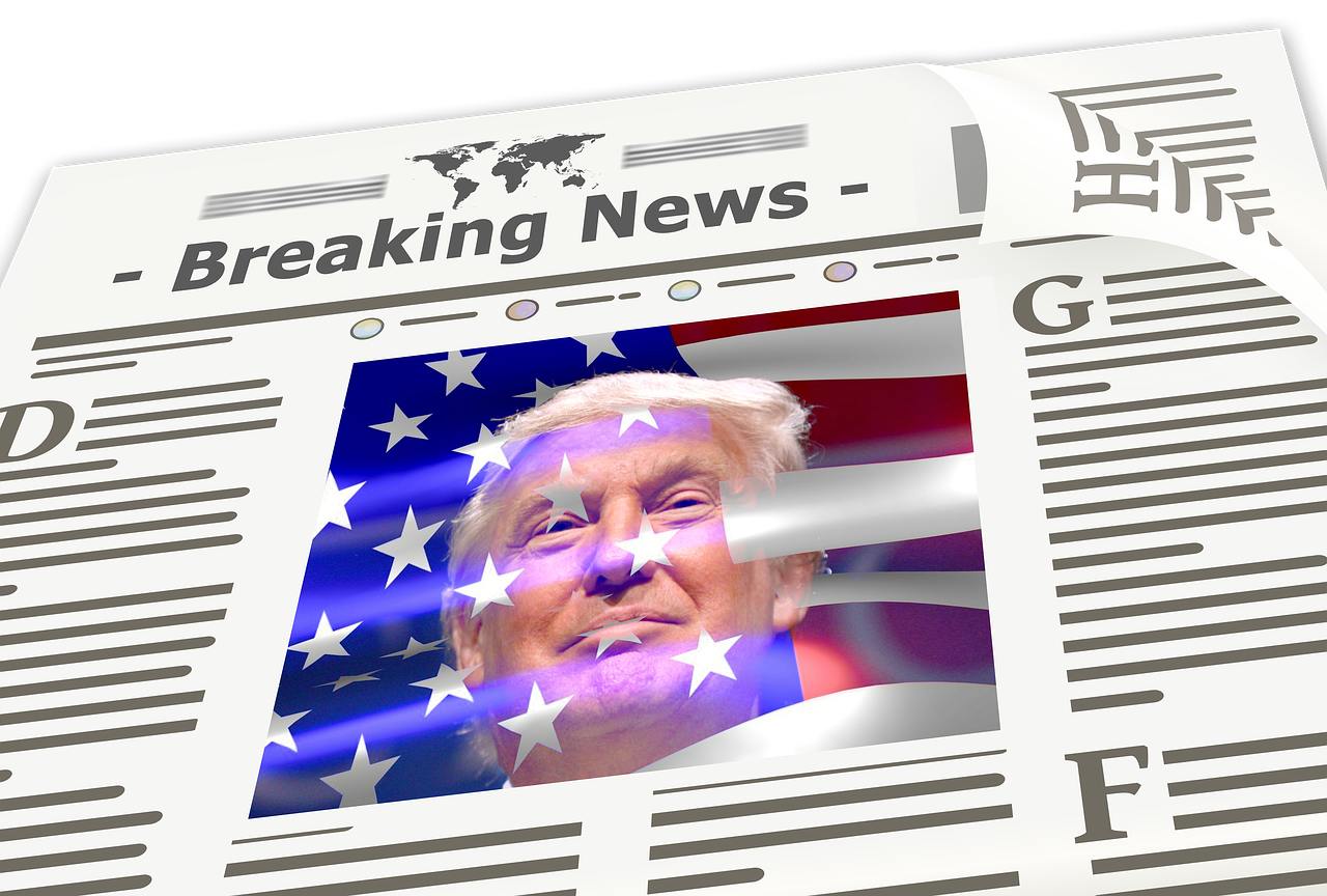 newspaper, news, trump